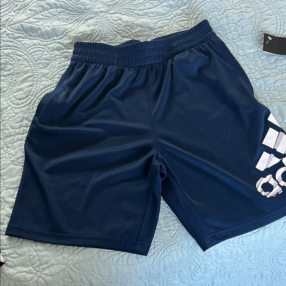 adidas Kids Navy Blue Shorts
